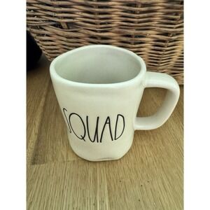 RAE DUNN "SQUAD" Coffee Cup / Mug Heavy Duty Artisan Collection By Magenta Large
